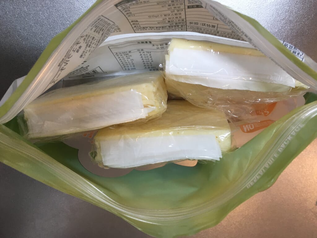 チーズ冷凍保存